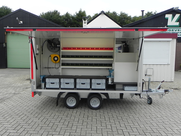Gereedschap-onderhoud aanhangwagen (Gasunie)
