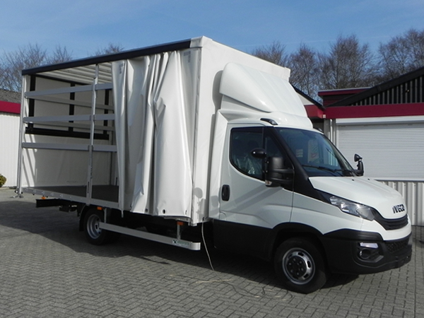 Opbouw schuifzeilen (Van de Berg isolatie-Borger)